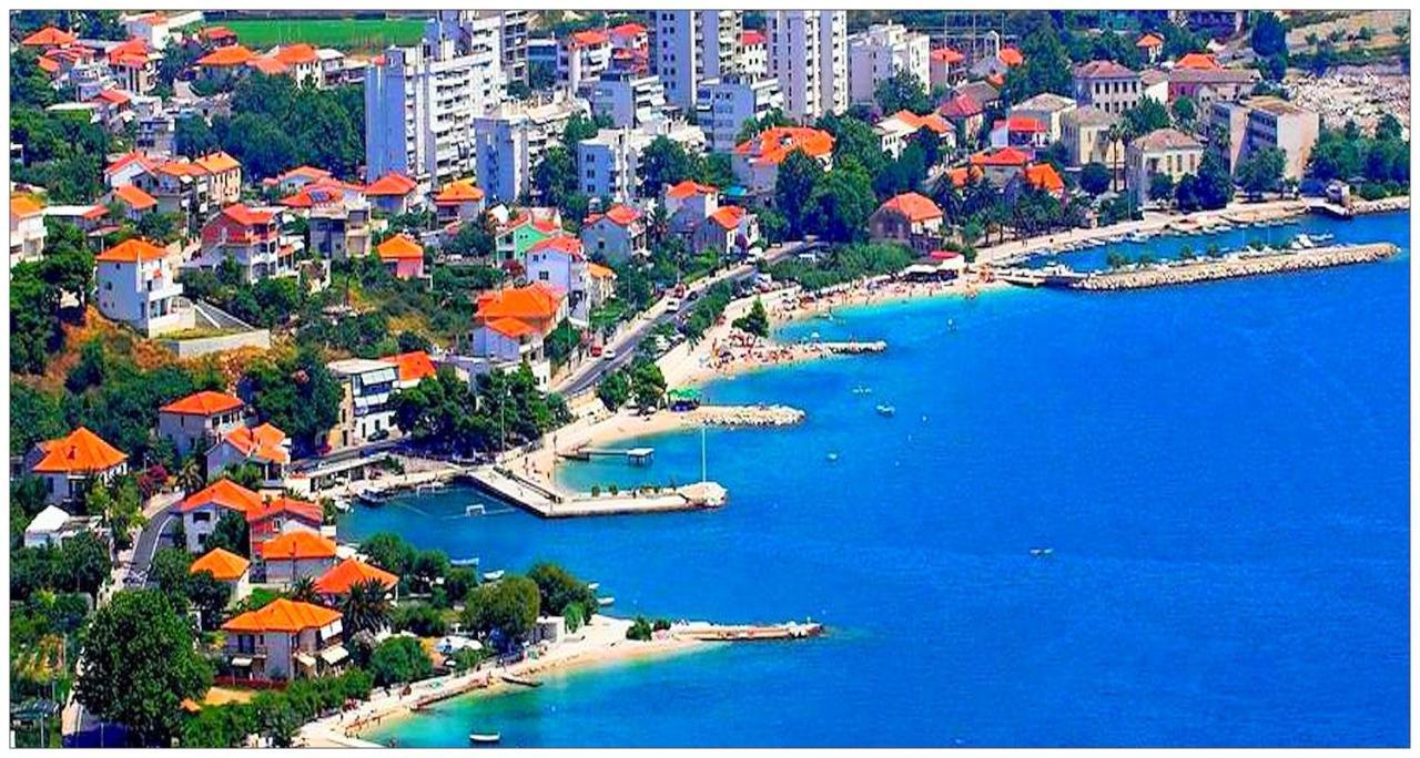 Apartamento Seaside Lux Dugi Rat Exterior foto